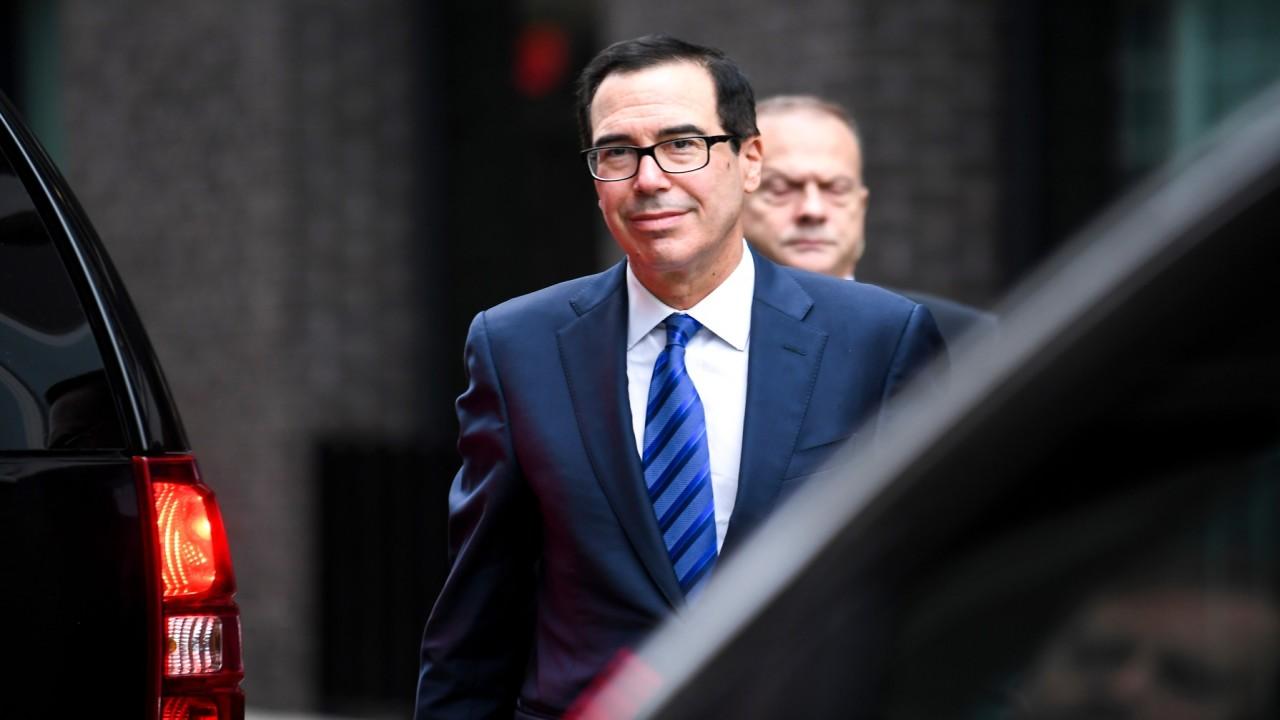 Treasury Secretary Steven Mnuchin discusses the potential for a trade deals with the European Union, the U.K. and India as well as President Trump’s willingness to reduce tariffs on China. 