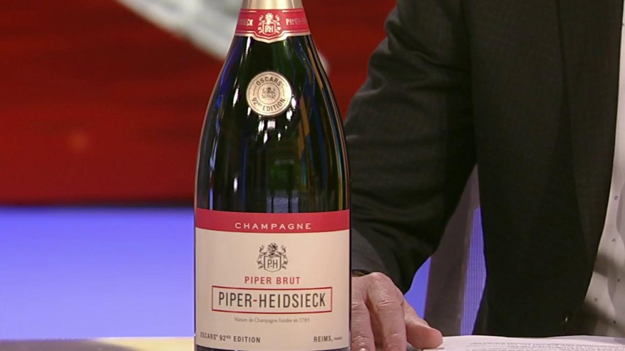Piper-Heidsieck brand ambassador Michael Green reveals the special 92nd Oscars edition Piper-Heidsieck magnum champagne, which is set to be served during the ceremony.