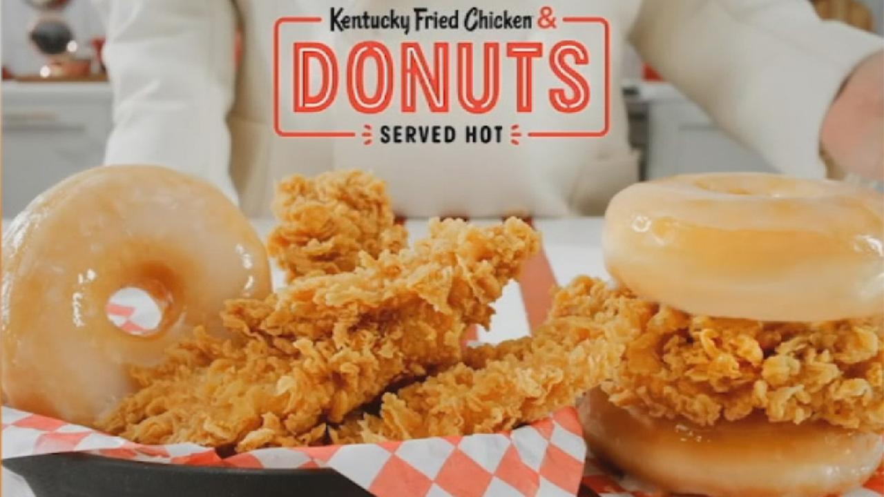 Fox Business Briefs: KFC is rolling out its Kentucky Fried Chicken &amp; Donuts sandwich nationwide; American named airline most likely to mishandle customer baggage in 2019 according to the Department of Transportation.