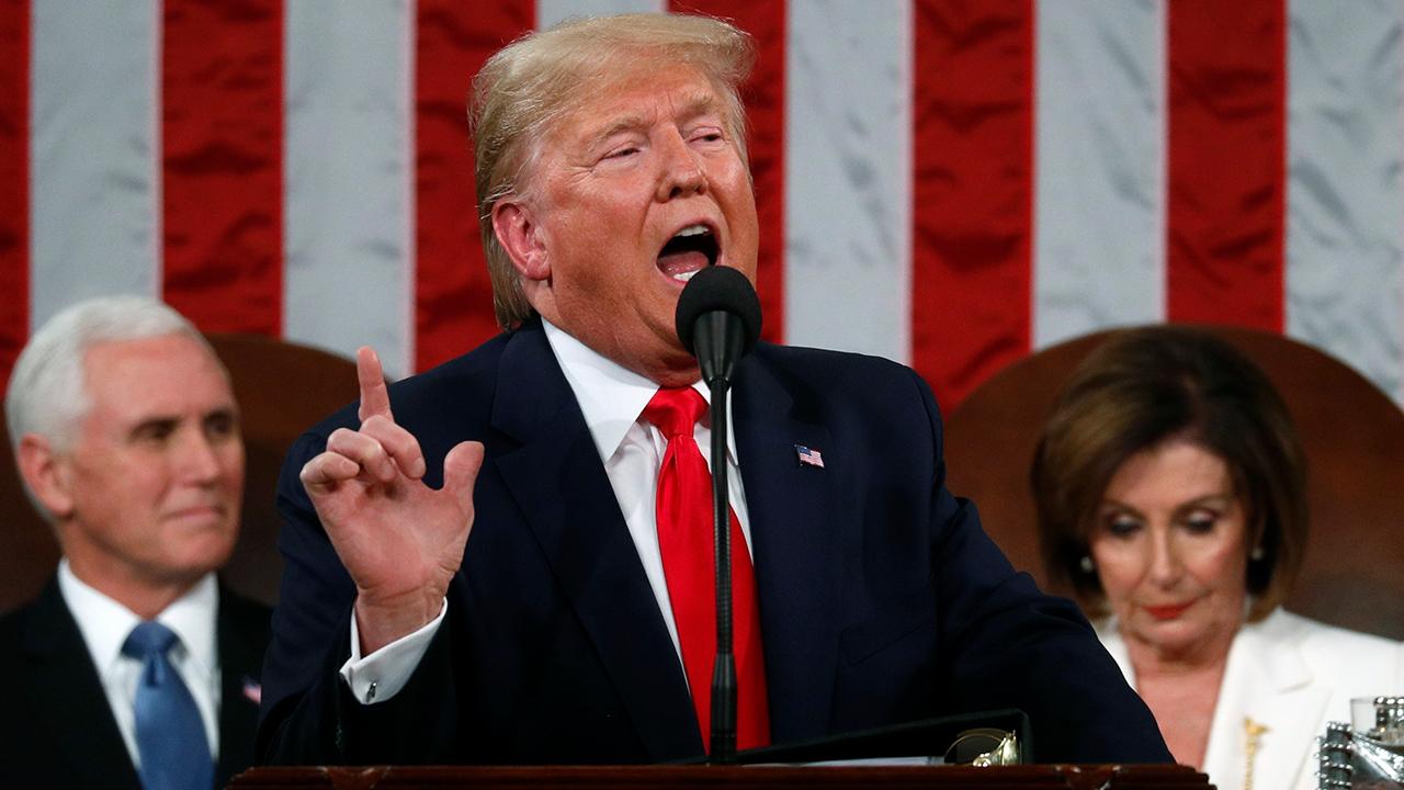 President Trump says the State of the Union is ‘stronger than ever before’ while delivering his 2020 State of the Union.