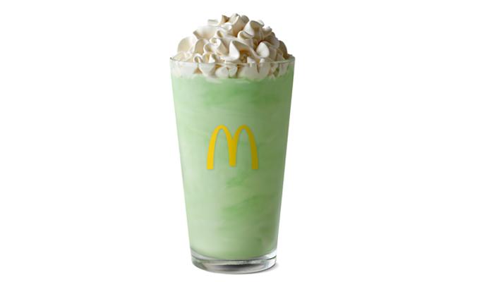 McDonald's has officially brought back its fan-favorite Shamrock Shake and is releasing a new addition to the season, the Mint McFlurry.