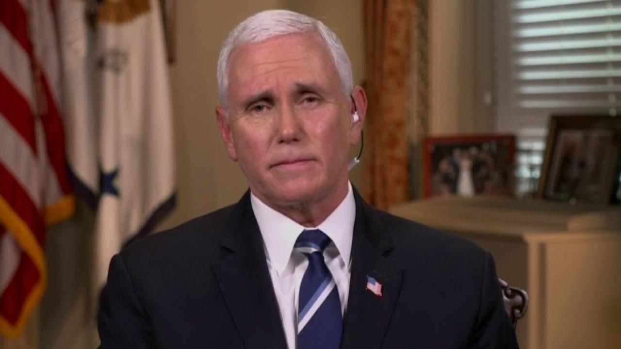 Vice President Mike Pence discusses the timeline for returning to normal routines in the U.S.