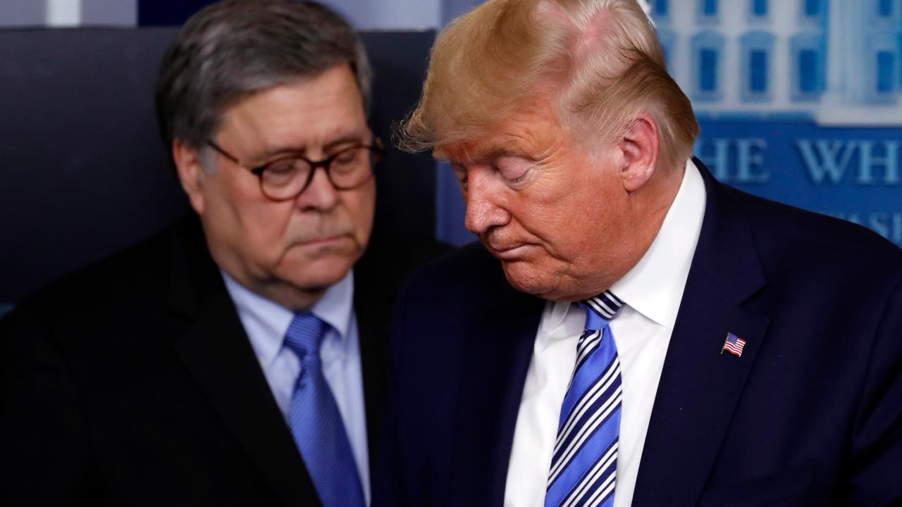 Attorney General William Barr discusses President Trump's executive order to stop hoarding and price gouging. 