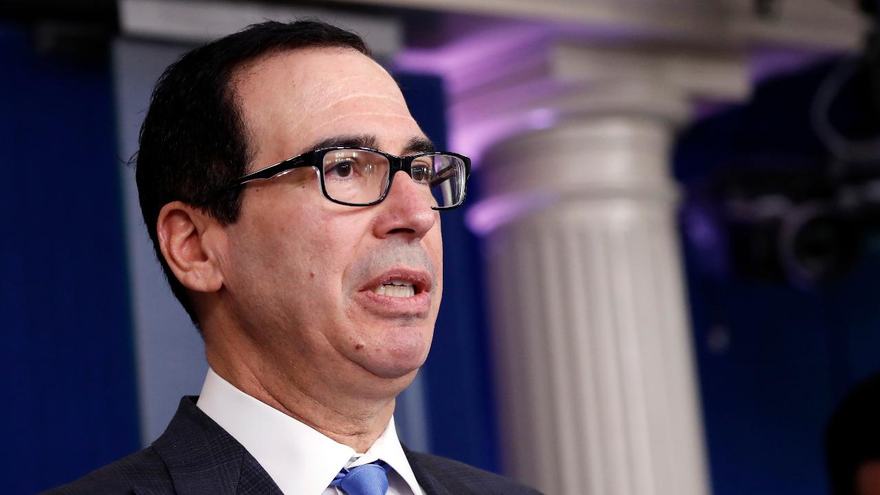 U.S. Secretary of the Treasury Steven Mnuchin says the third coronavirus relief bill is meant to provide loans, checks and liquidity to hard-working Americans and small businesses.