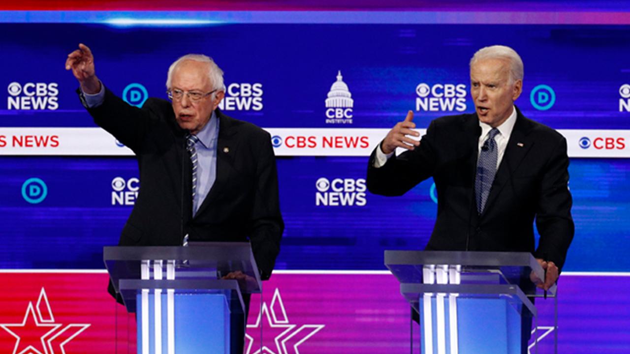 The Fox News Decision Desk can project former Vice President Joe Biden has won the Virginia Democrat primary and Sen. Bernie Sanders, I-Vt., has won in his home state of Vermont, with 1 percent and 2 percent of precincts reporting respectively. 
