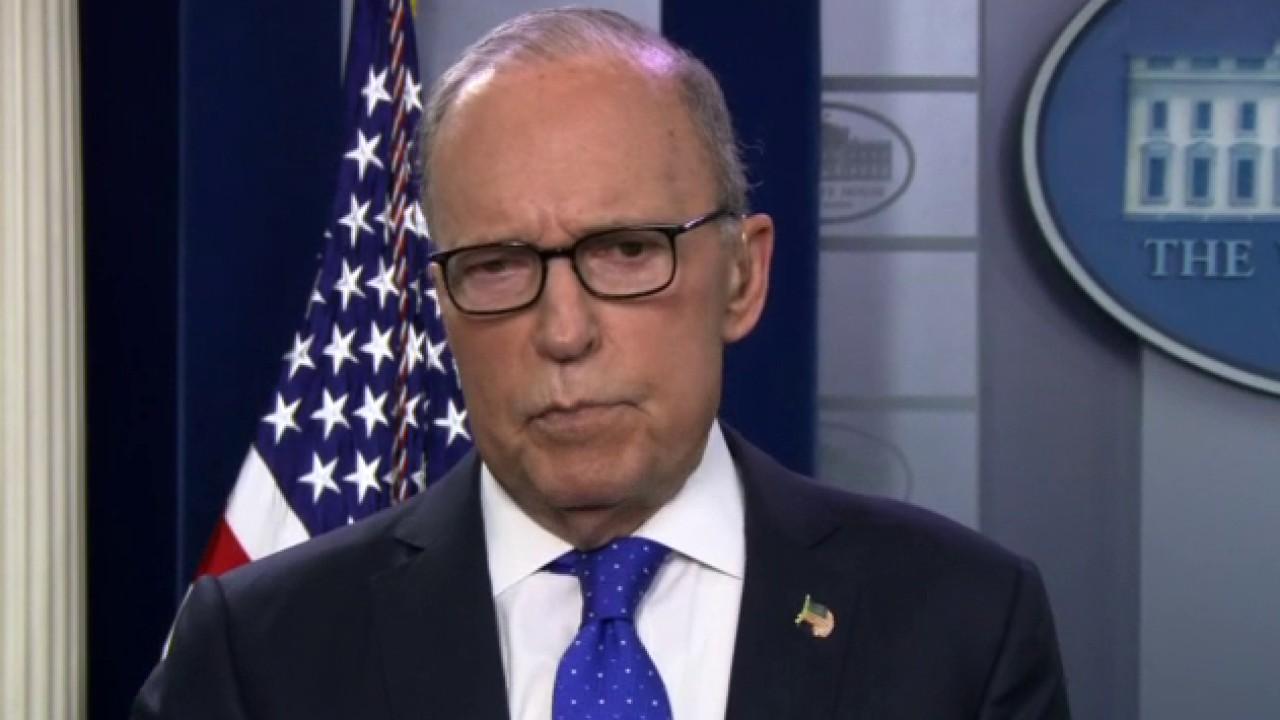 National Economic Council Director Larry Kudlow discusses how the February jobs report will be beneficial for the economy amid coronavirus.