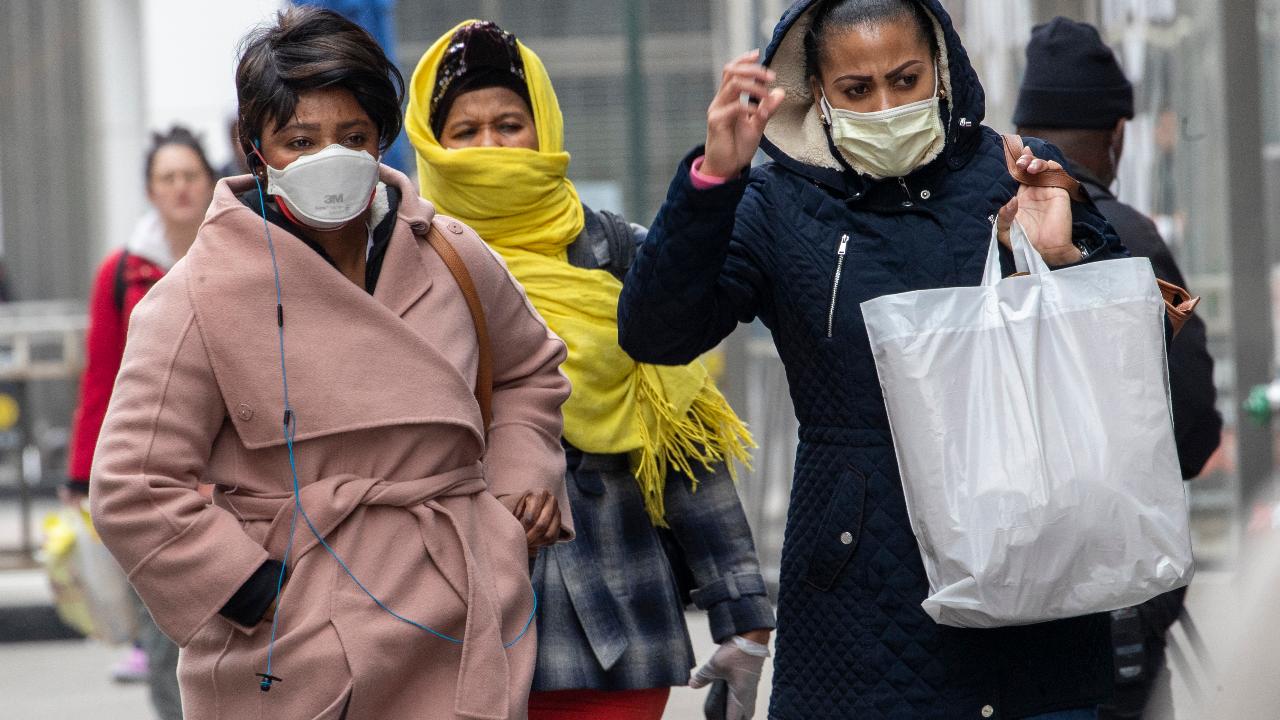 President Trump suggests people use a scarf to protect themselves from coronavirus amid a shortage of face masks.