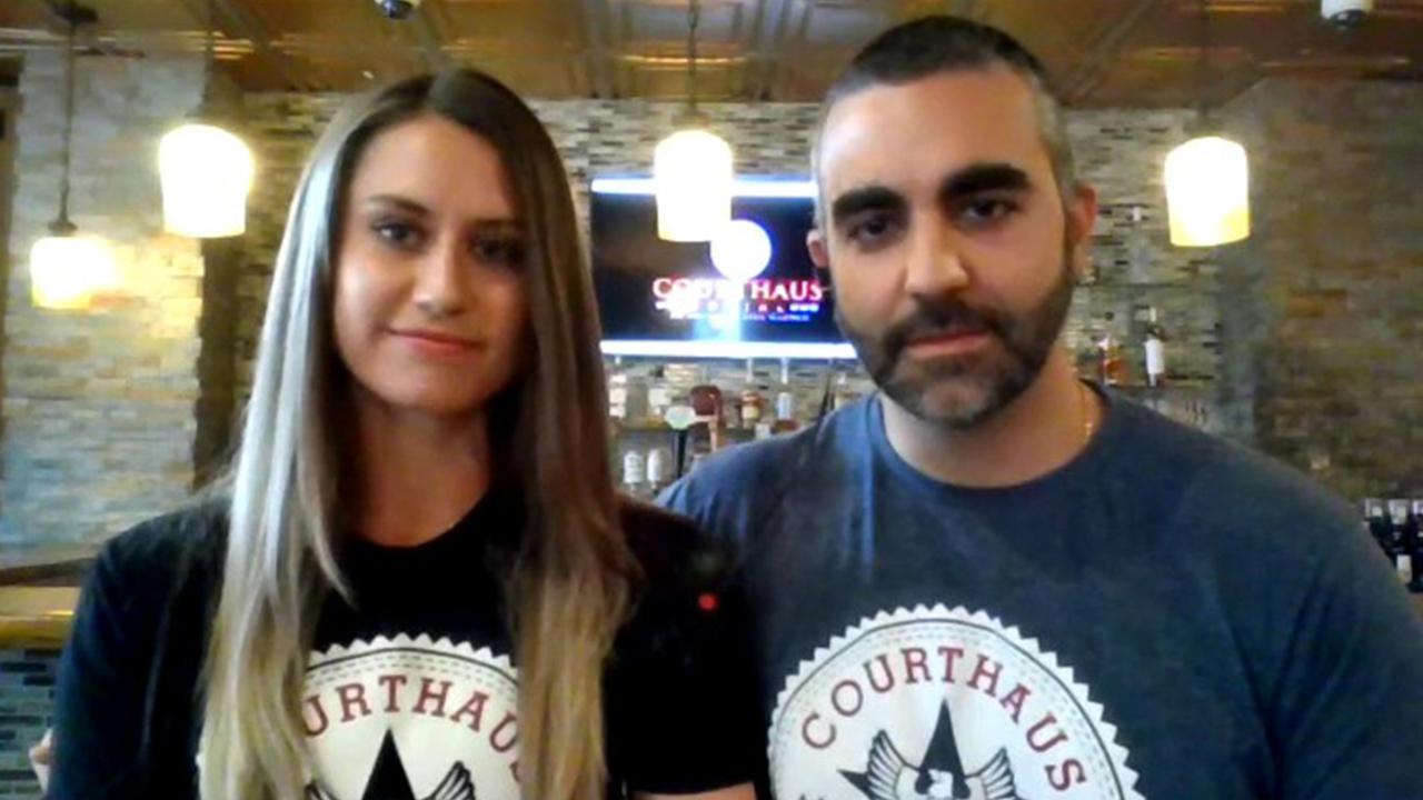 Courthaus Social Beer Garden co-owners Julie and Kaveh Safa discuss how coronavirus has impacted their business. 