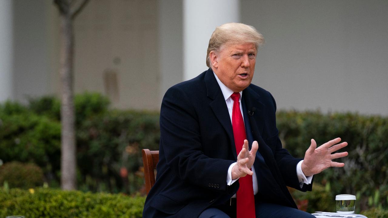 FOX Business' Charlie Gasparino says President Trump is reportedly backing off on his plan to end the quarantine by Easter during a call with top investors. 