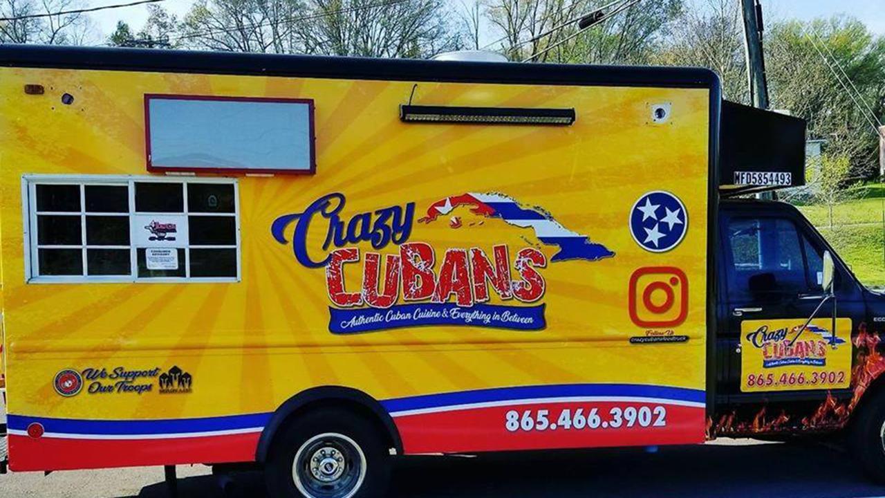 Crazy Cubans food truck owners Eddie Chavez and Lissette Rivas are using extra food and supplies to feed seniors in their Tennessee community.