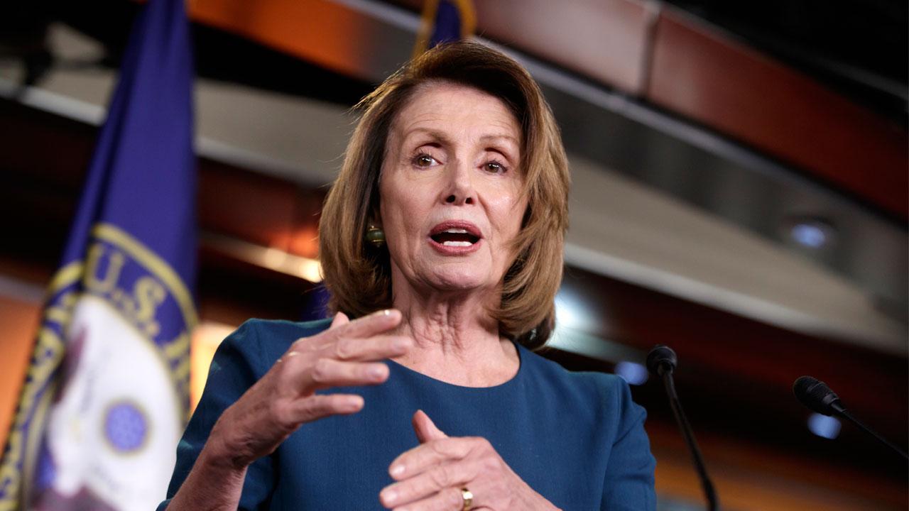 Speaker of the House Nancy Pelosi, D-Calif., says Congress will pass a bill to help families fight coronavirus. 
