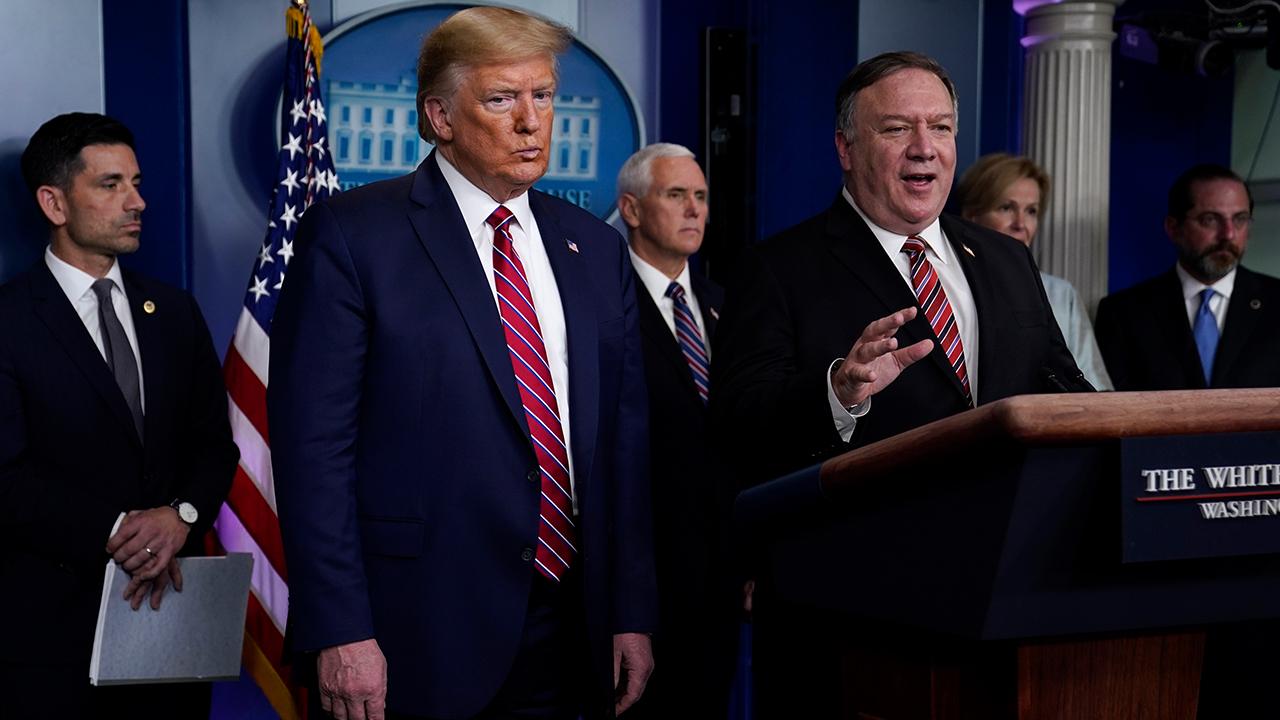 Health and Human Services Secretary Alex Azar and Secretary of State Mike Pompeo discuss how much coronavirus information China had and when that information was shared to other countries.