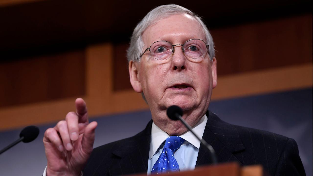 Senate Majority Leader Mitch McConnell says he's not interested in saving states for reasons that have nothing to do with the coronavirus pandemic.