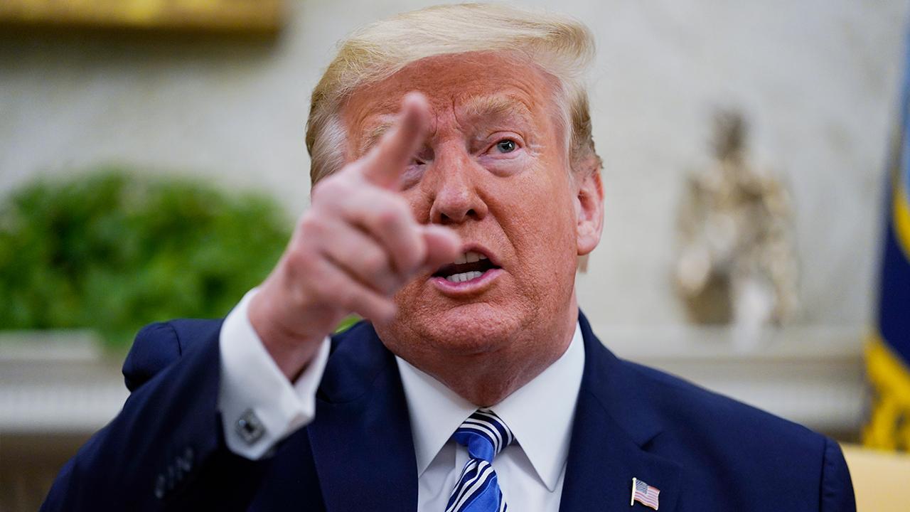 President Trump says the administration is working with Tyson and farmers on food supply and issues and says he is likely signing an executive order Tuesday afternoon regarding any liability problems.  