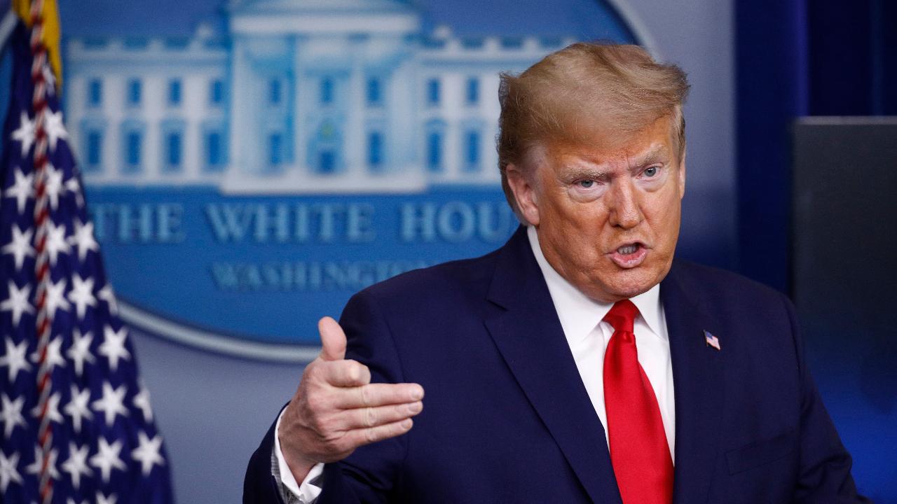 President Trump discusses medical supply capacity in states, the second batch of Paycheck Protection Program loan funding that is expected to pass Congress soon and oil prices.