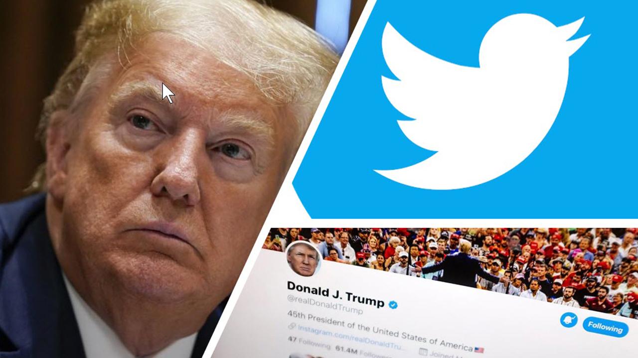 The Twitter vs. President Trump feud continues as the social media company put a warning label on a tweet from Trump. FOX Business’ Susan Li with more.  