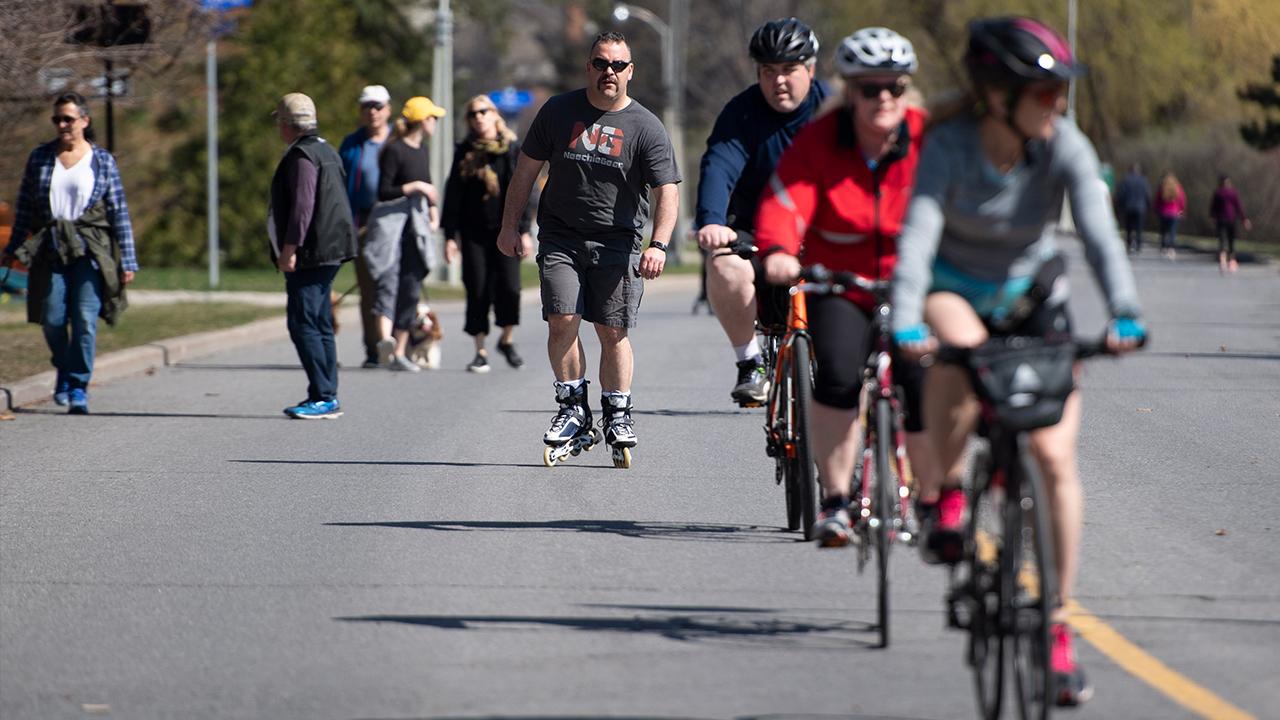 Jonny Rock Bikes owner Jonathan Minks argues coronavirus has led to a surge in biking because it’s one of the few activities Americans can still do under lockdown. 