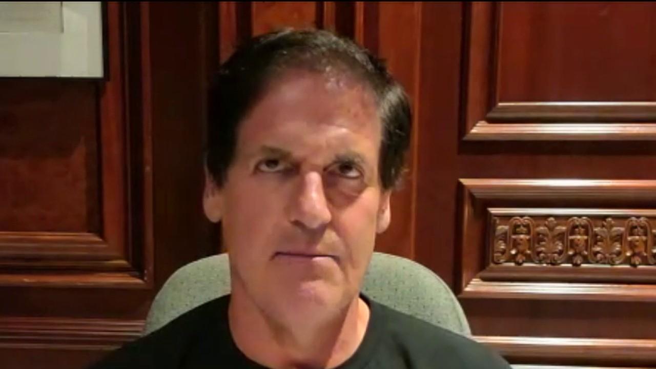 Dallas Mavericks owner Mark Cuban discusses why he doesn't think NBA arenas are quite ready to host fans yet. Cuban later argues why he plans to cast his ballot for former Vice President Joe Biden in November and points to why he disagrees with President Trump's handling of the coronavirus pandemic.