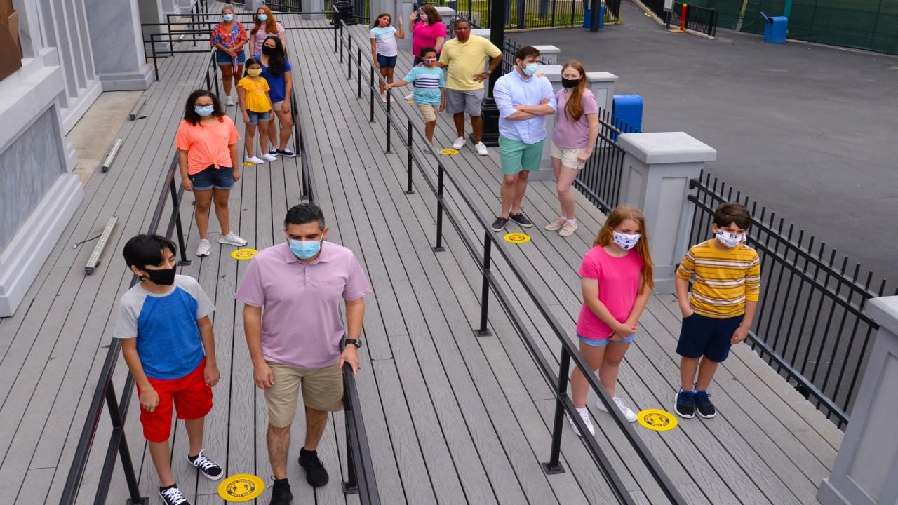 Theme parks like Six Flags Great Adventure are gearing up to reopen for summer with coronavirus safety measures in place. FOX Business' Grady Trimble with more.