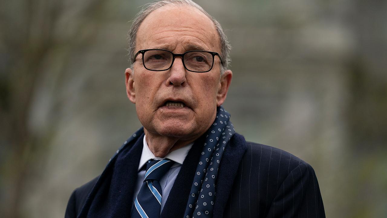 National Economic Council Director Larry Kudlow says the U.S. can't spend its way out of the coronavirus downturn but would benefit from tax adjustments.  