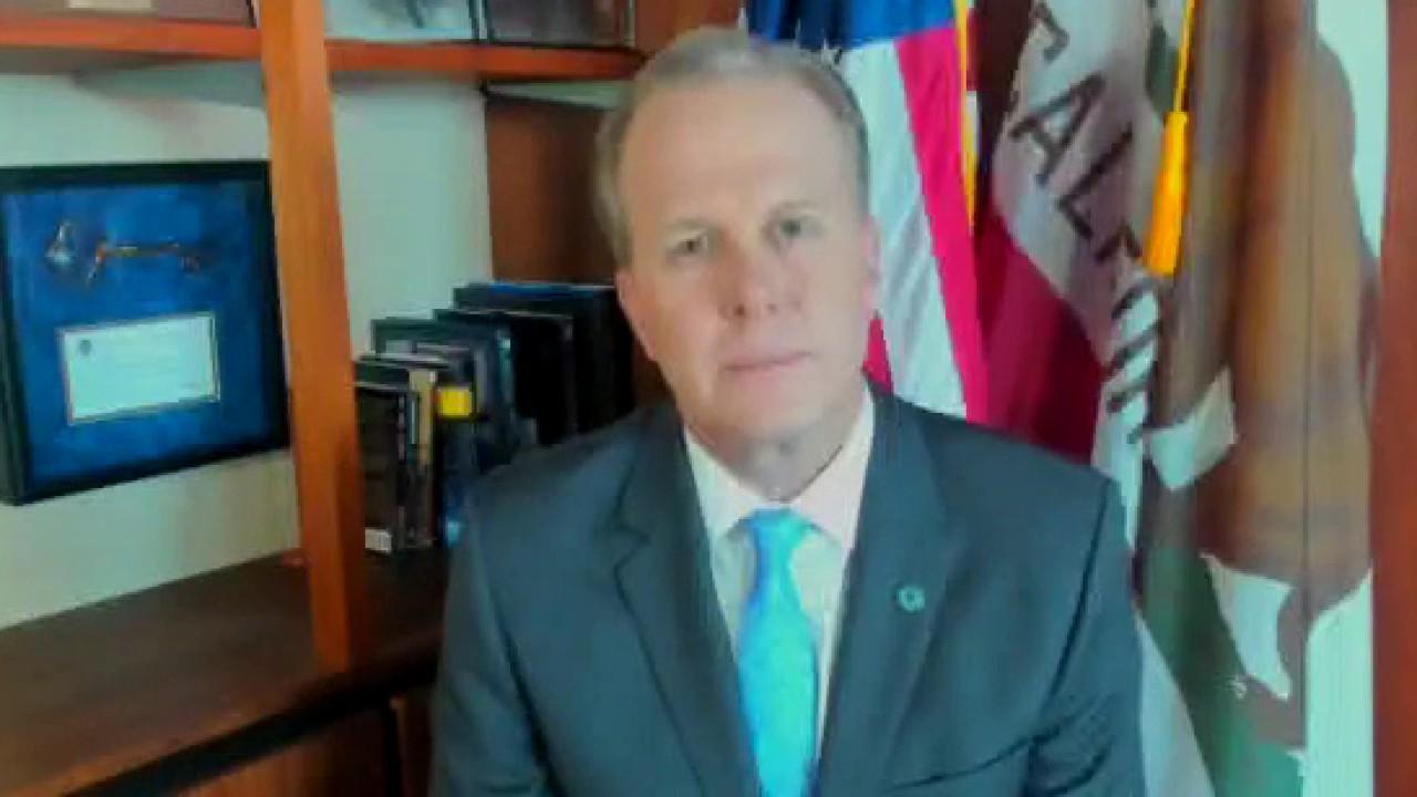 San Diego Mayor Kevin Faulconer discusses the cities reopening plan for schools and allowing parents to choose whether their kids return to campus or continue online learning.