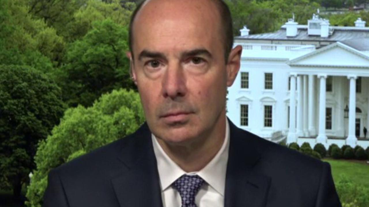 Labor Secretary Eugene Scalia argues the many jobs lost to the coronavirus pandemic will come back quickly. 