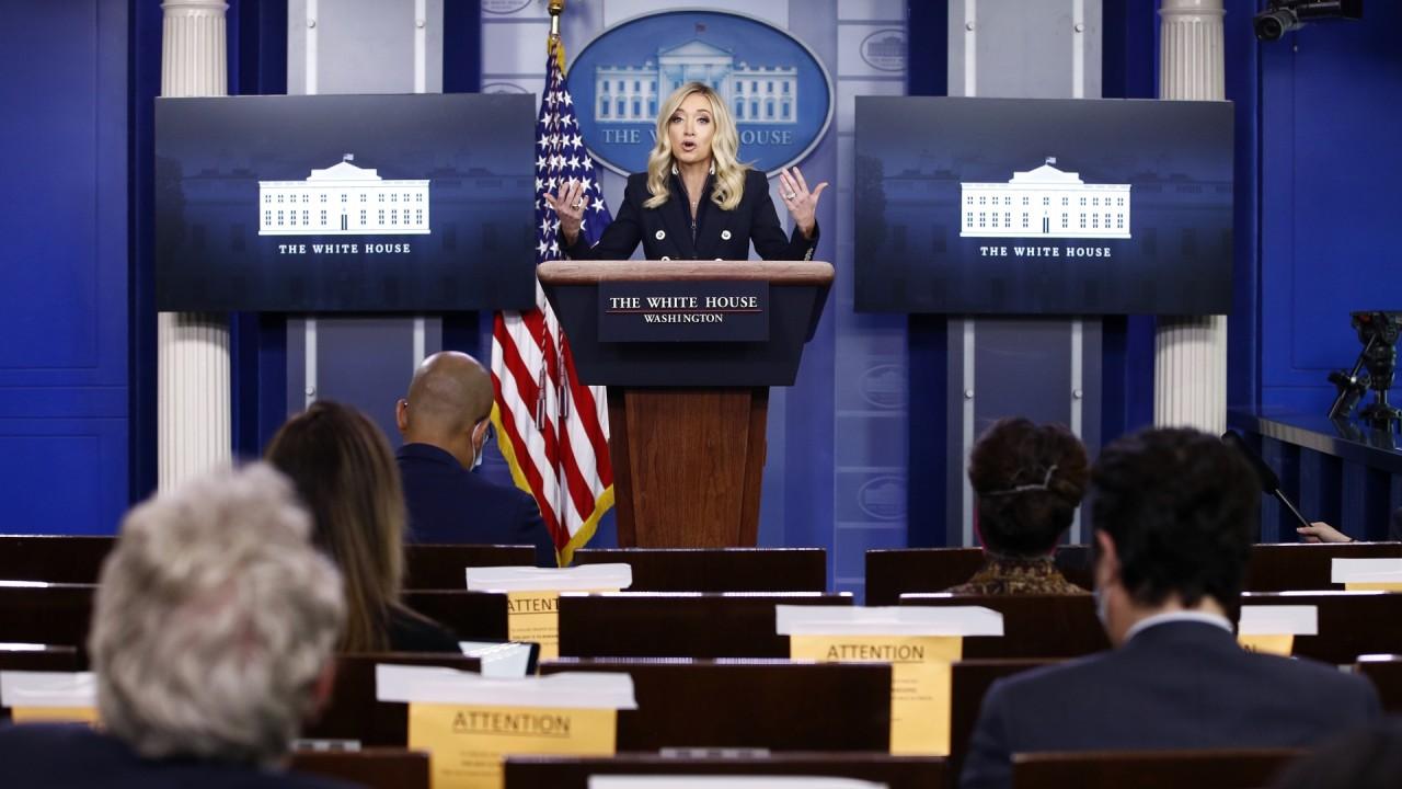 White House press secretary Kayleigh McEnany says President Trump has had two briefings Monday with Secretary of the Army Mark Esper and U.S. Attorney General William Barr about additional federal assets that could be deployed across the nation.