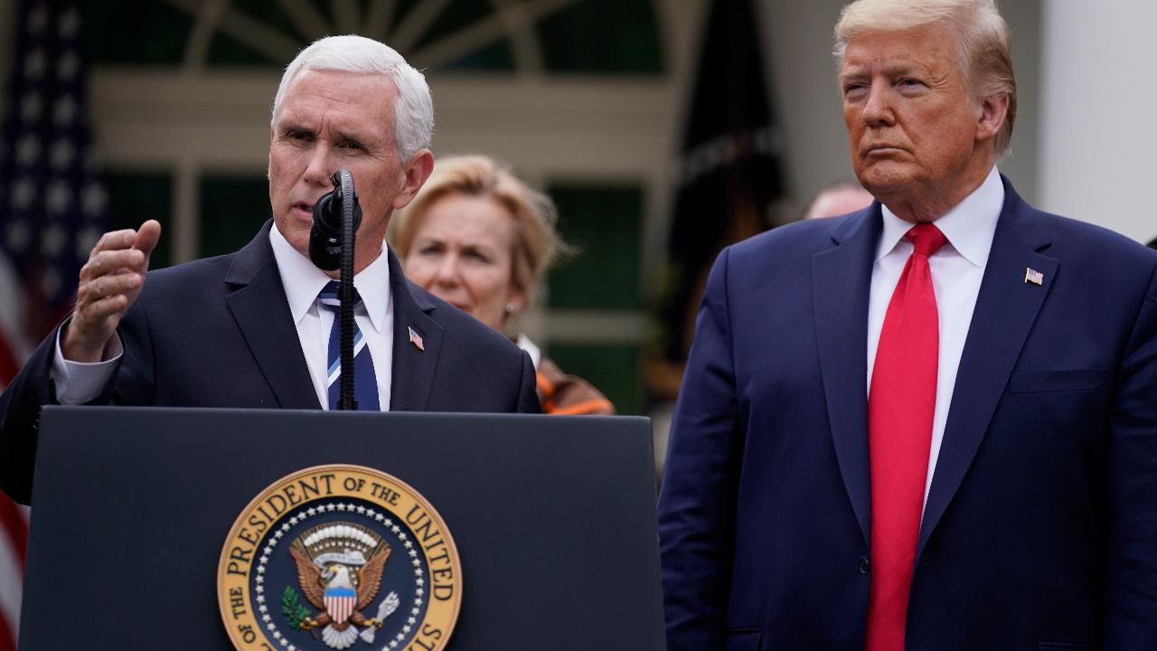 Vice President Mike Pence discusses another stimulus package focused on American growth and says the mainstream media is pushing a narrative about the rise in coronavirus cases that doesn't address increased testing and efforts to substantially mitigate the spread of the virus.