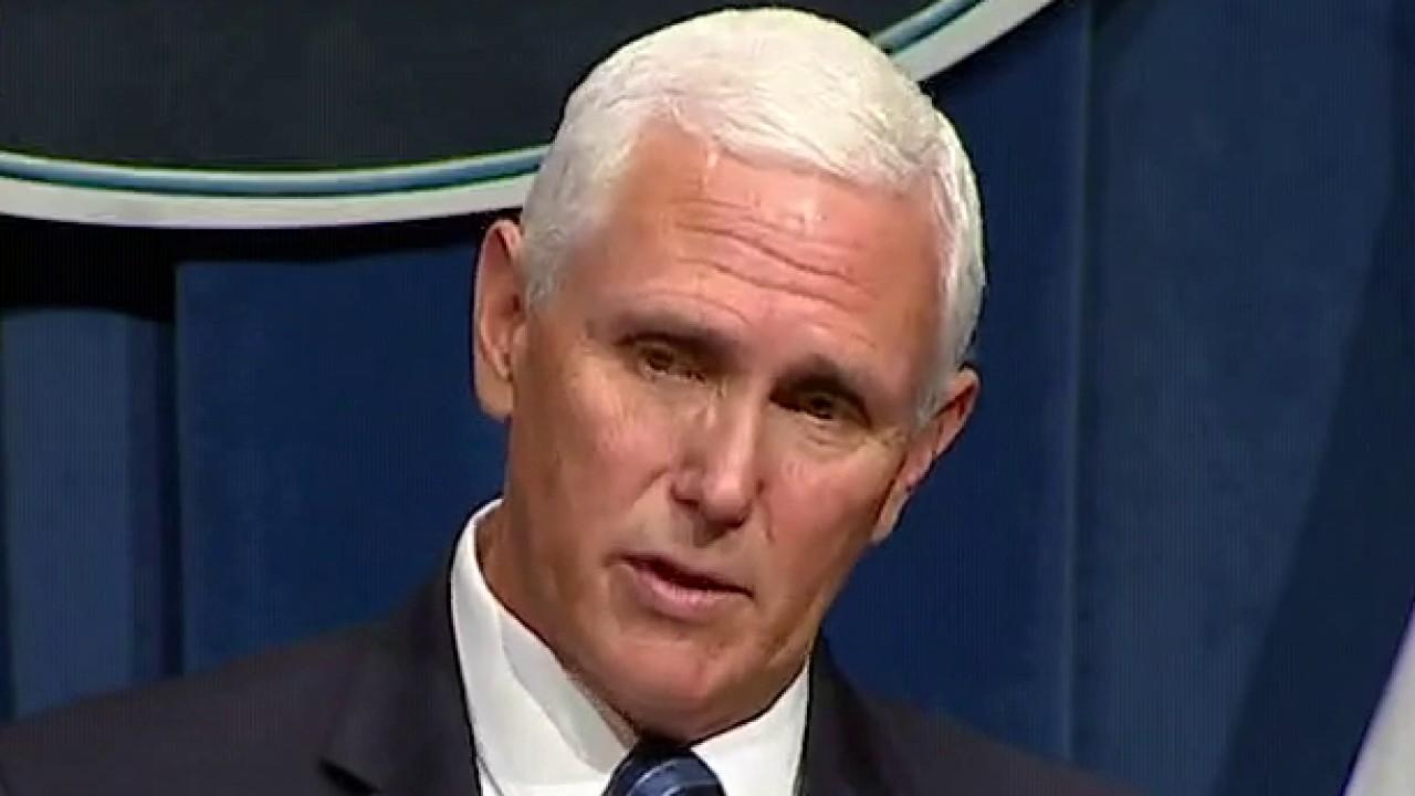 Vice President Pence addresses the push to continue reopening the economy amid coronavirus spikes.