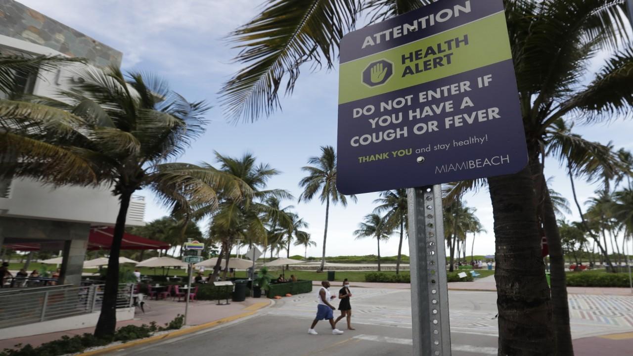 Miami Mayor Francis Suarez discusses closing the beaches for the Fourth of July weekend and how coronavirus cases are spreading.