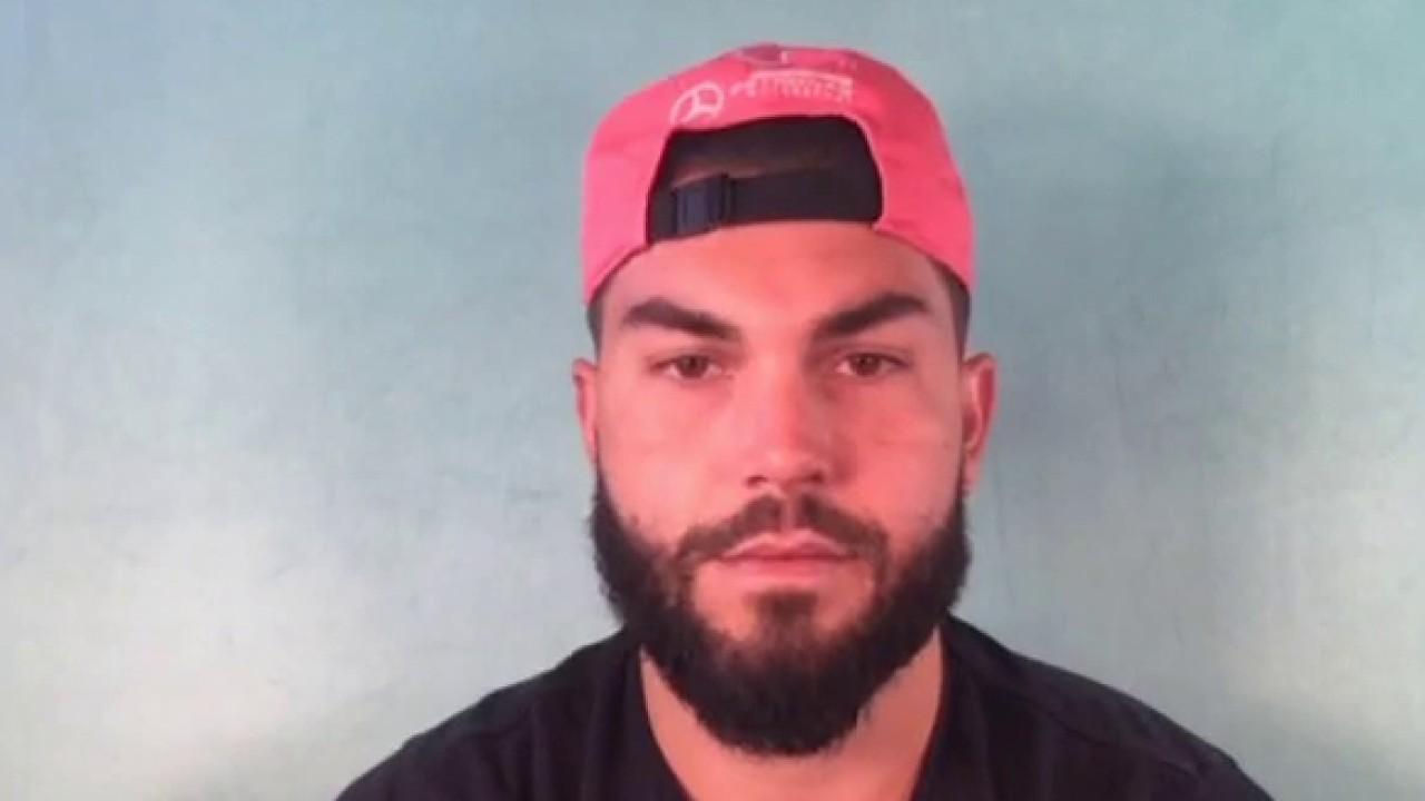 San Diego Padres first baseman Eric Hosmer discusses why Major League Baseball has delayed the start of the season and the repercussions the sport faces.