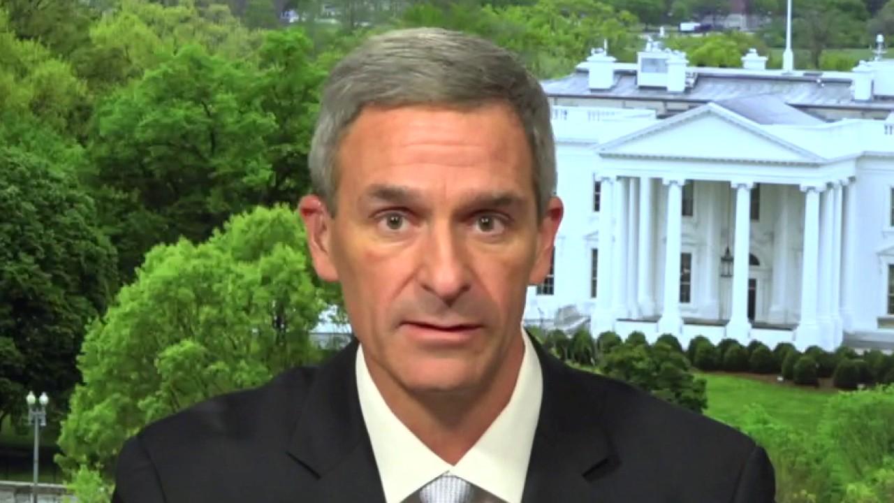 Ken Cuccinelli, who is the acting director of the U.S. Citizenship and Immigration Services, discusses President Trump's new immigration order which is expected to open hundreds of thousands of jobs to American citizens. 