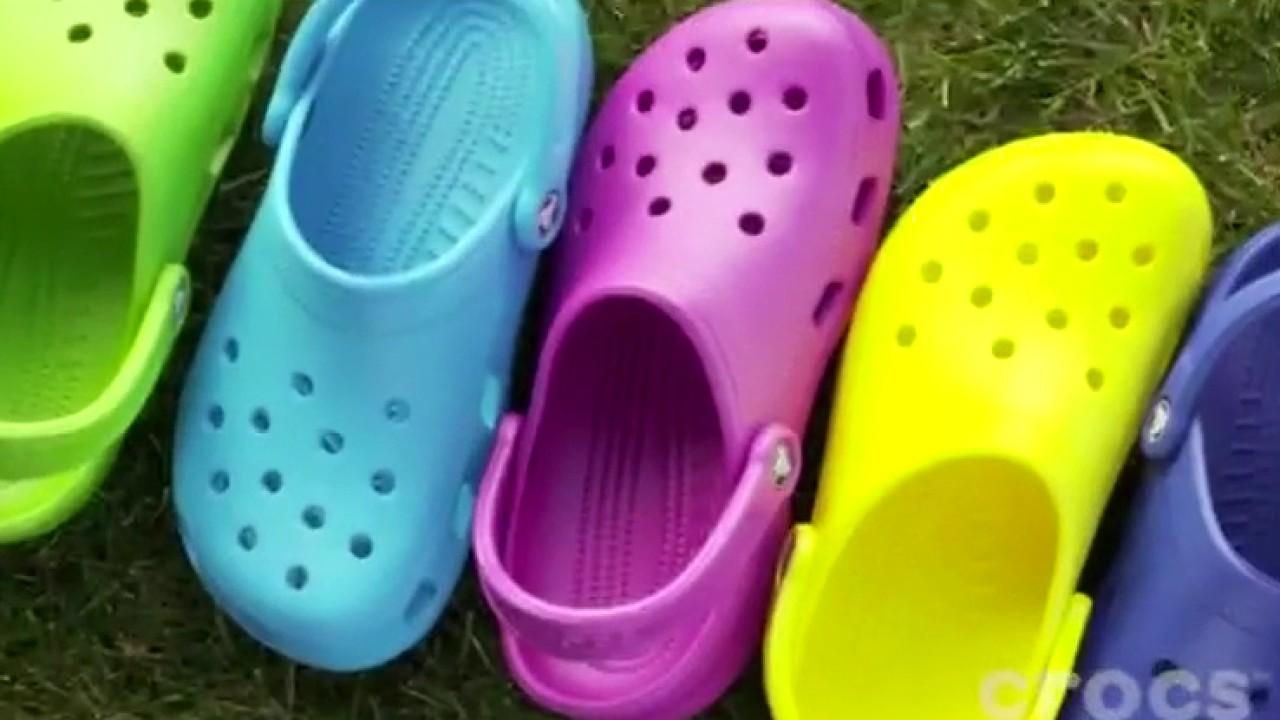Crocs CEO and president Andrew Rees says his company attributes its second-quarter success to cost controls, leaning into digital sales and their health care donation program. He later discusses Crocs' collaborating with KFC on special shoes that sold out in 30 minutes.