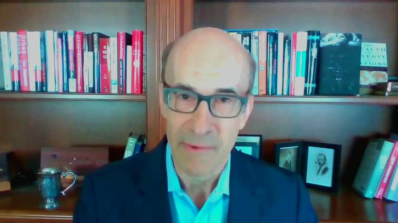 Harvard University economics professor Kenneth Rogoff argues the U.S.  is still in the teeth of the coronavirus pandemic and recession and would like to see more evidence of a V-shaped recovery before thinking about slowing down the stimulus.  