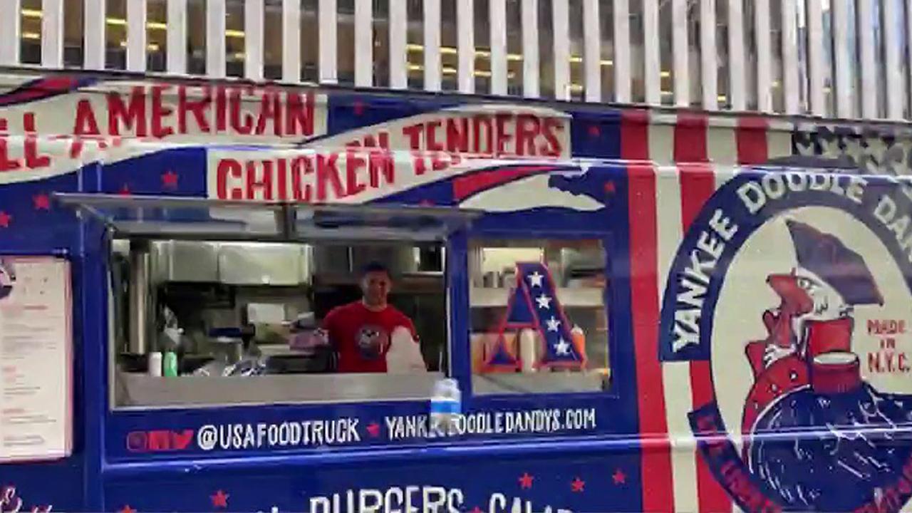 Yankee Doodle Dandy's food truck founder Josh Gatewood outlines to FOX Business how his business is adapting and surviving during the coronavirus outbreak in New York City. 