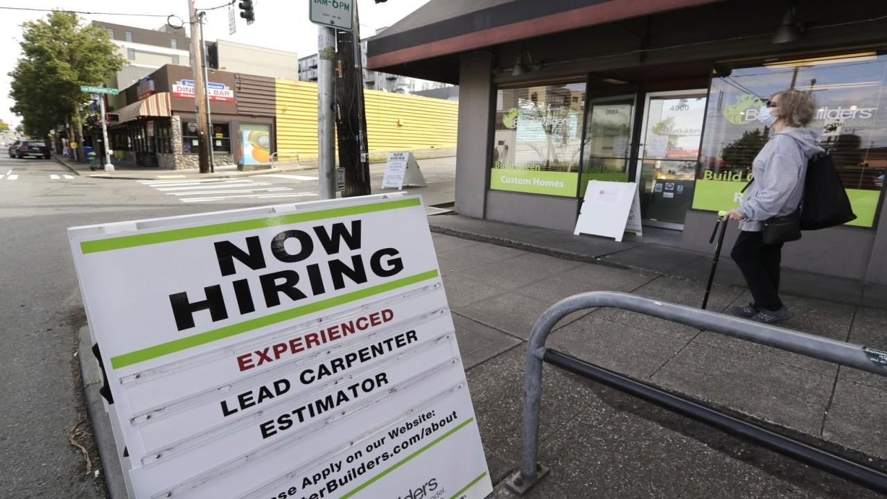 The June jobs report revealed 4.8 million jobs were added last month with the unemployment rate at 11.1 percent. FOX Business' Cheryl Casone with more.
