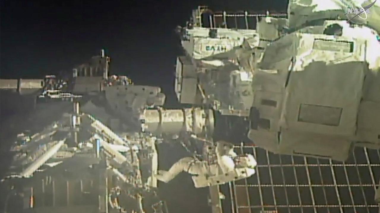Astronaut Bob Behnken, who flew the SpaceX Crew Dragon, and astronaut Chris Cassidy conducted a spacewalk outside of the International Space Station on Wednesday. 