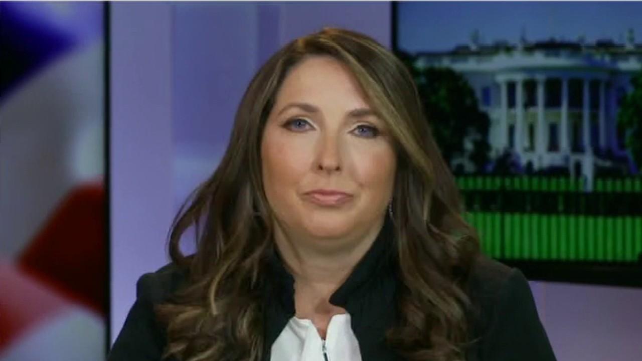 RNC Chairwoman Ronna McDaniel argues President Trump is trying to highlight the “huge problem” with mail-in voting across America in response to his tweet suggesting that the 2020 election be delayed.  