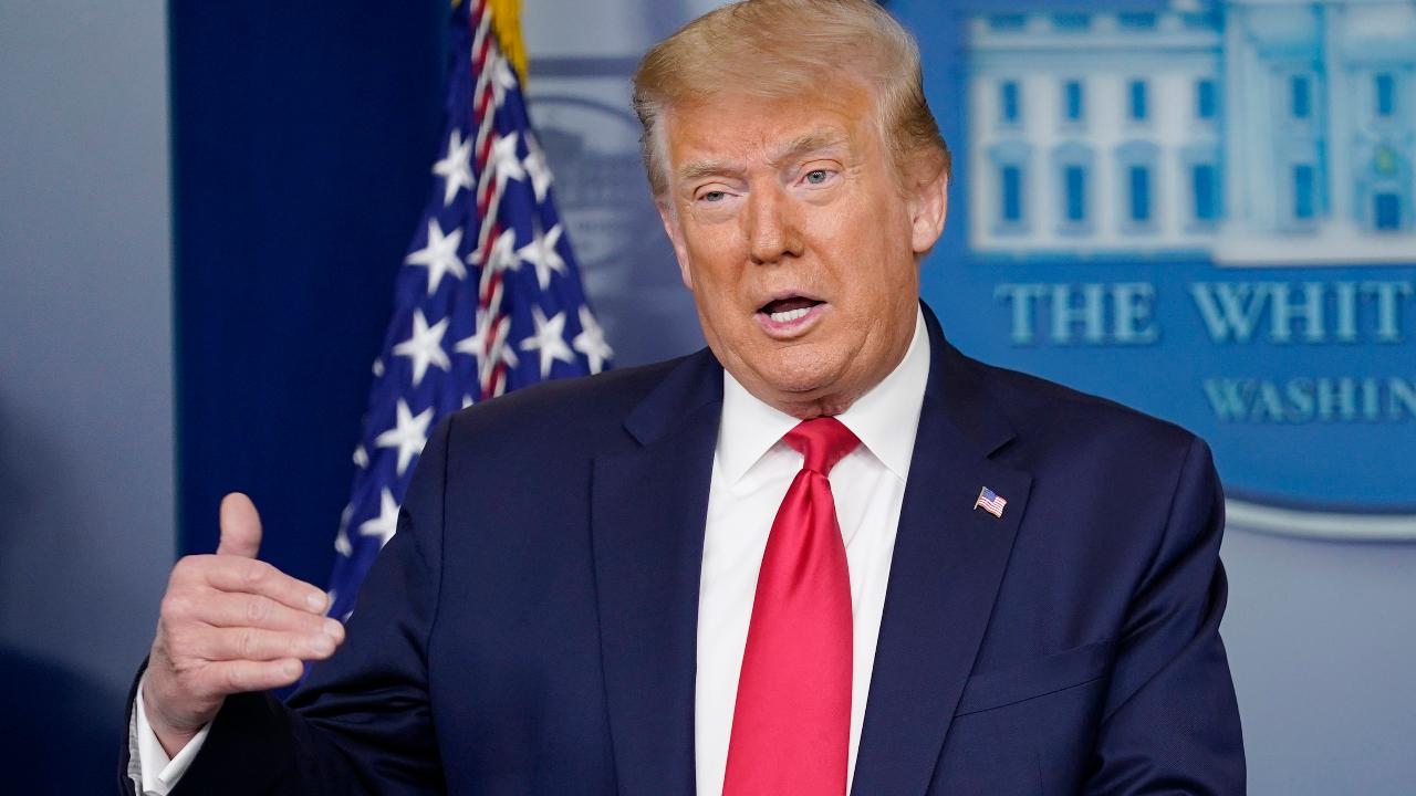 President Trump celebrates the June jobs report and says recent economic recovery isn’t just luck, it’s due to ‘a lot of talent', pointing to his administration and policies.