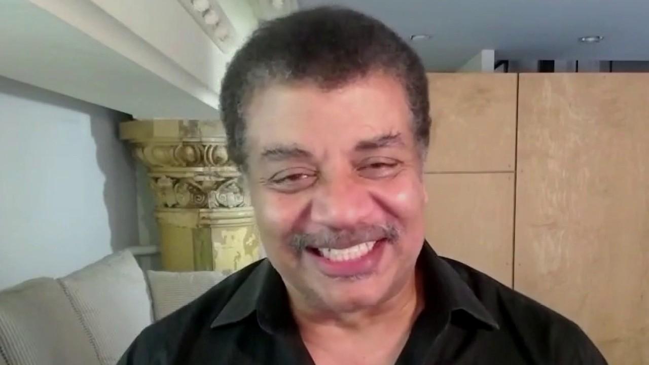 Astrophysicist Neil deGrasse Tyson explains the airborne vehicle that will be flying around Mars and talks about what signs of past or present life the new Mars rover might find. He later addresses the SpaceX crew preparing to return home Sunday.