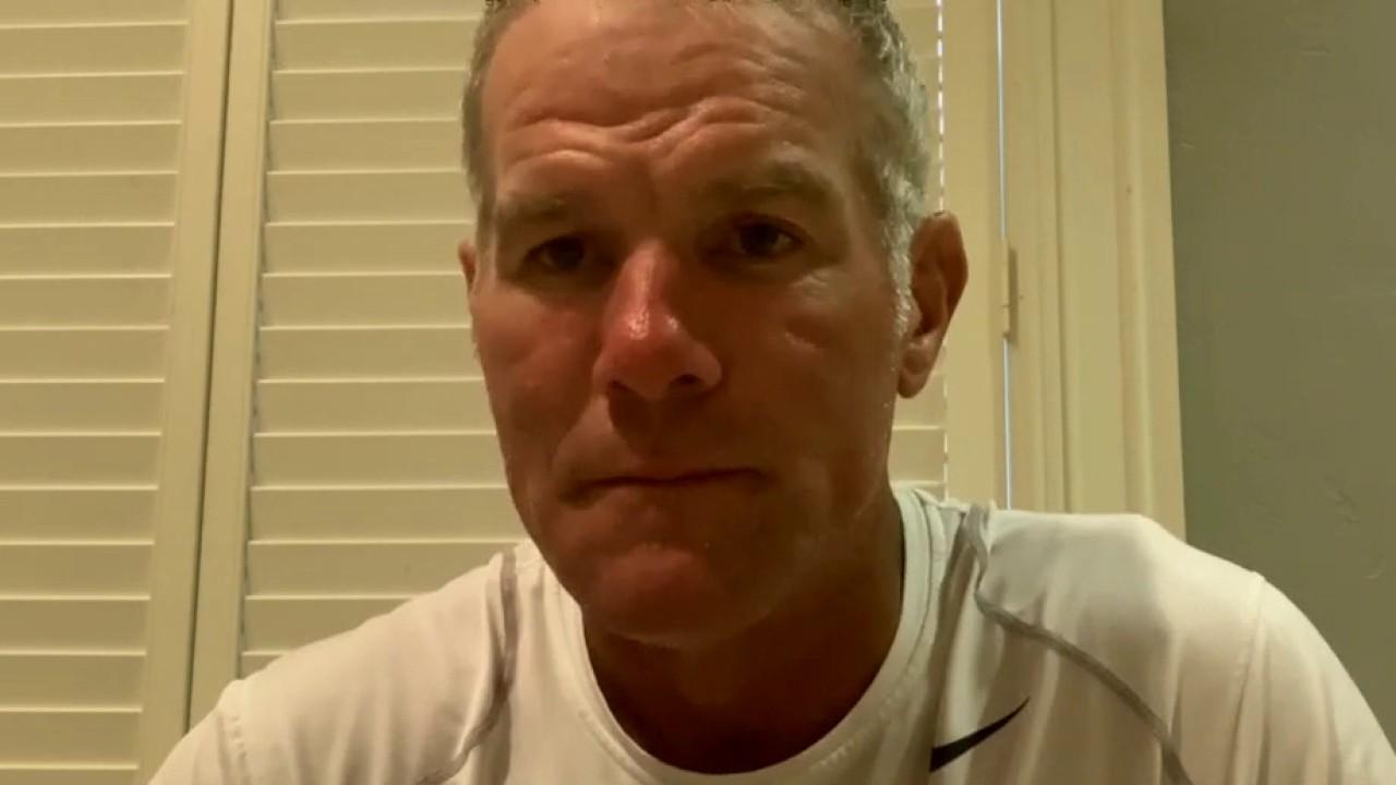 Hall of Fame quarterback Brett Favre on whether allowing fans in some NFL stadiums gives teams and unfair home advantage,  college football and Green Eagle CBD. 