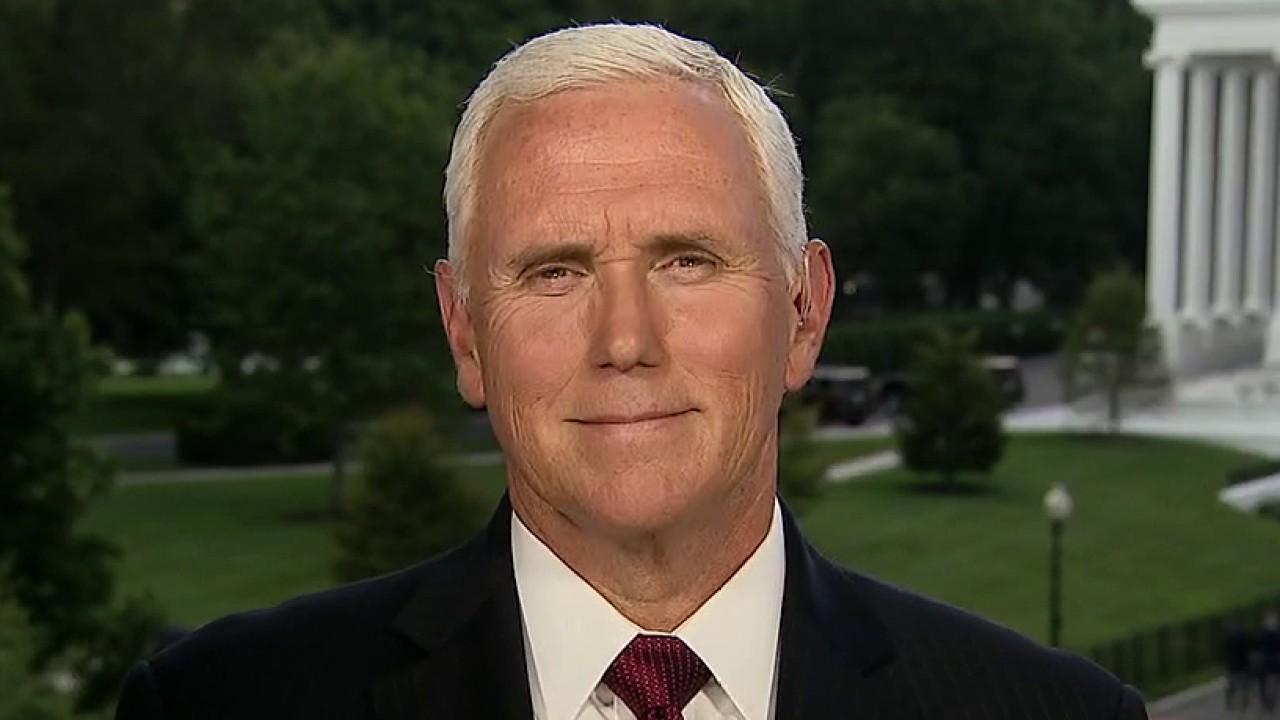 Vice President Mike Pence tells Lou Dobbs that the Trump administration will not let the American people be used as pawns in the Democrats' effort to push a massive, big government spending bill.