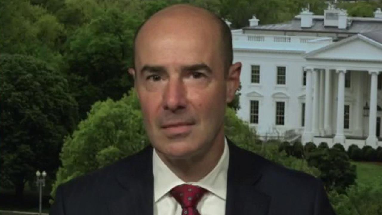 U.S. Labor Secretary Eugene Scalia provides insight into the Trump administration’s efforts to get additional stimulus to Americans and ensure U.S. workers are prioritized when bringing workers back. 
