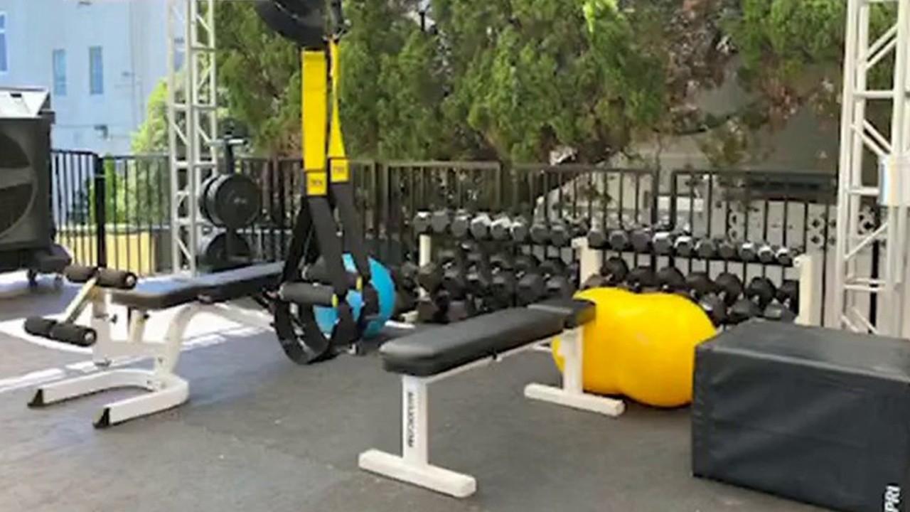 Sierra Fitness owner Sandy Duvall details how her gym is adjusting to the coronavirus outbreak, from moving equipment outside to closing for multiple hours each day for deep cleaning. 