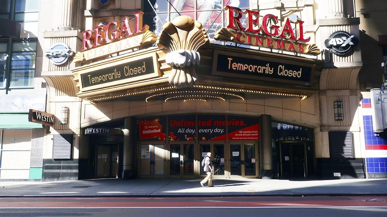 Regal Cinemas is expected to reopen 200 locations across the country. FOX Business' Kristina Partsinevelos with more. 