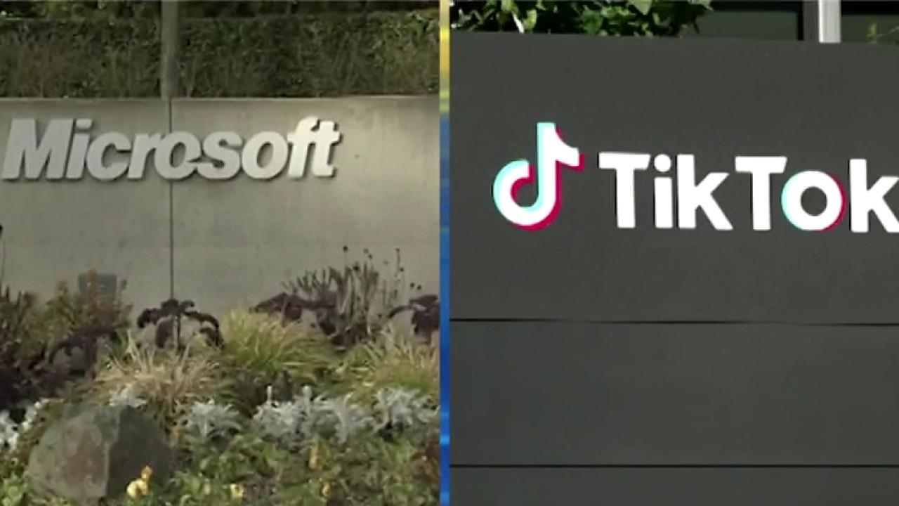 Heritage Foundation Vice President for National Security and Foreign Policy James Carafano says it makes sense for Microsoft to chase after the American component of TikTok because it's not a player in the social media space yet.