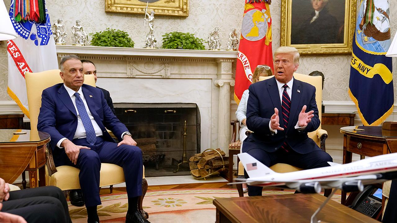 President Trump says the U.S. has developed a very good relationship with Iraq while holding a bilateral meeting with the Prime Minister of Iraq.