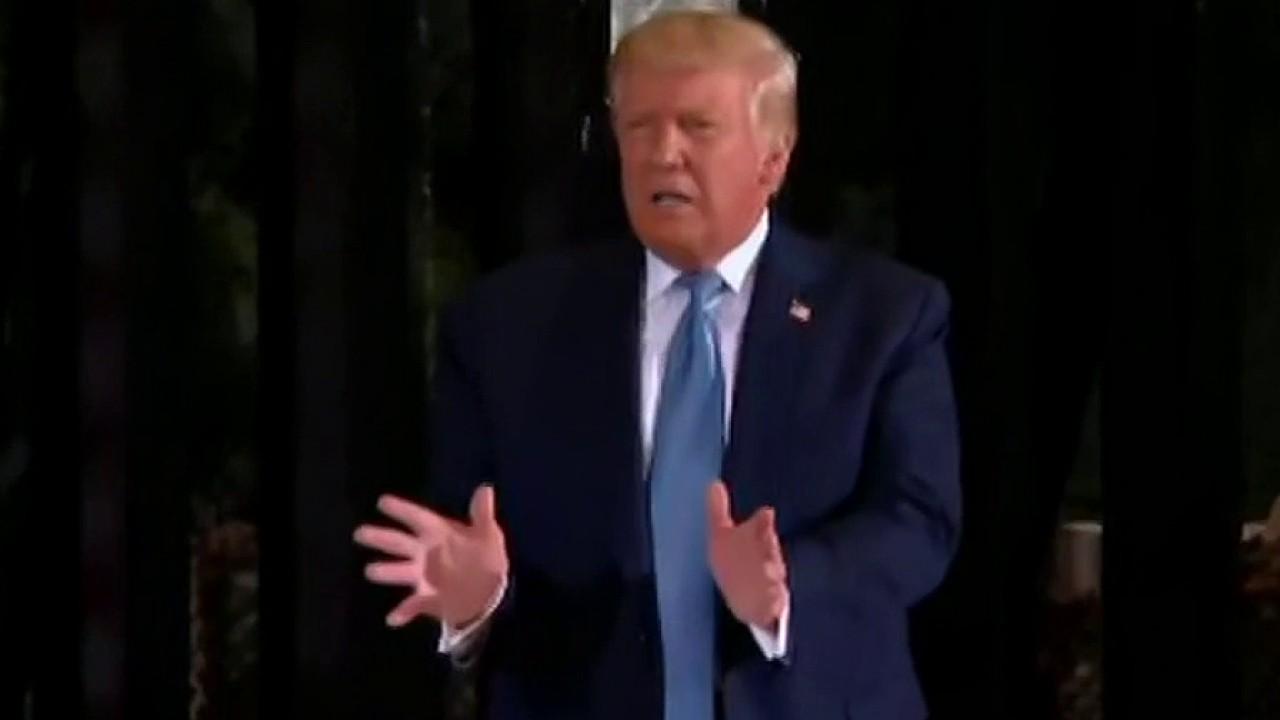 President Trump says what China did to the world was unthinkable, says China will own the United States if Joe Biden is elected.
