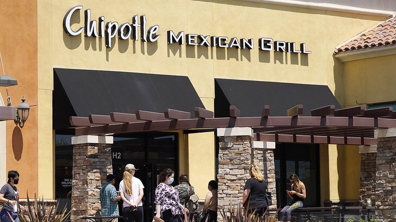 Chipotle Mexican Grill Chairman and CEO Brian Niccol on increasing drive-thru locations and digital infrastructure to meet increasing demand during the coronavirus pandemic.