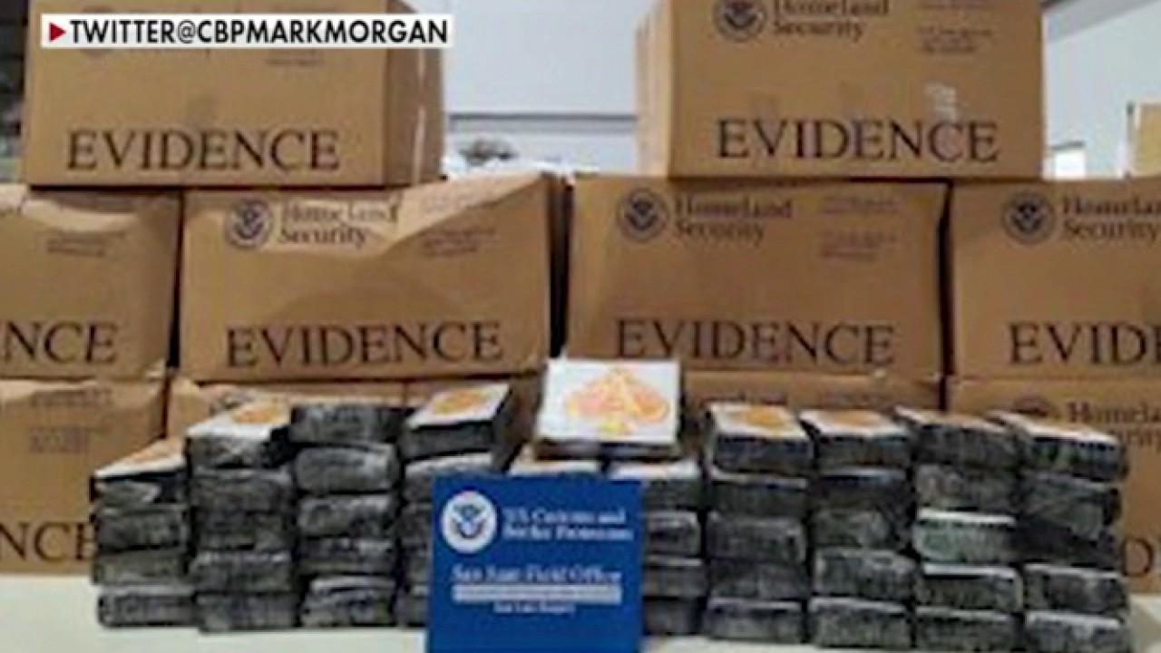 Feds seize historic amount of drugs at border; reaction and analysis from Art Del Cueto, National Border Patrol Council vice president.	